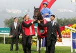 Celebration - trainer Saeed bin Suroor 