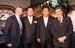 From left- HRJC Chief Executive Officer Mr. Winfried Engelbrechat-Bresges, owner Mr. Allen Shi (Mr Medici, APQEII Cup), Mr. Matthew Wong (Sunny King, Champio